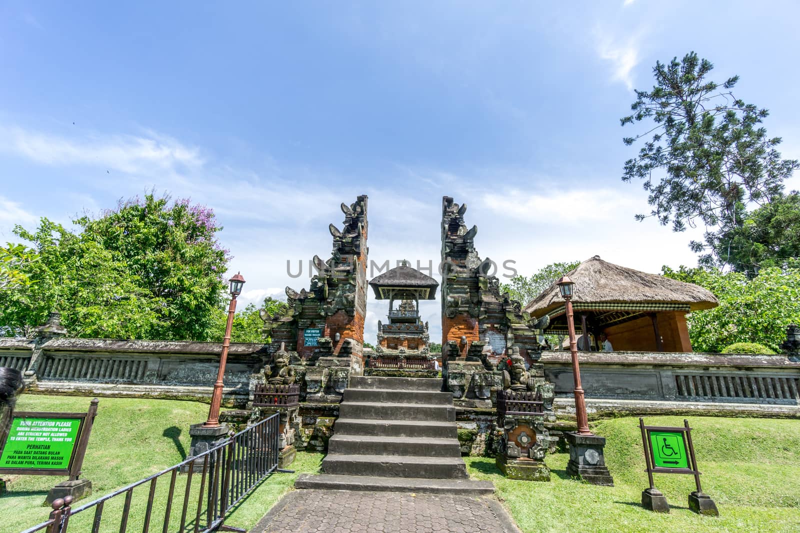 Bali, Indonesia - December 23, 2016: Pura Taman Ayun Temple in Bali, Indonesia.