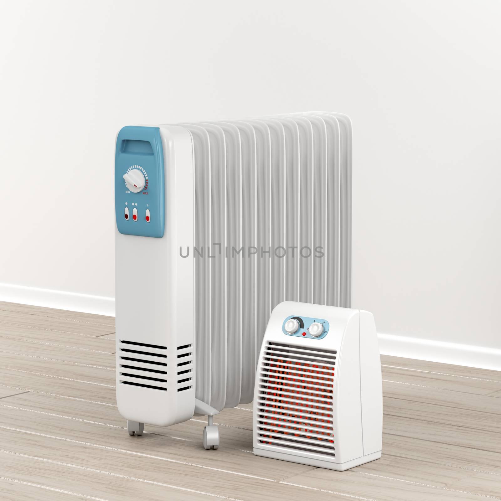 Oil-filled radiator and fan heater by magraphics