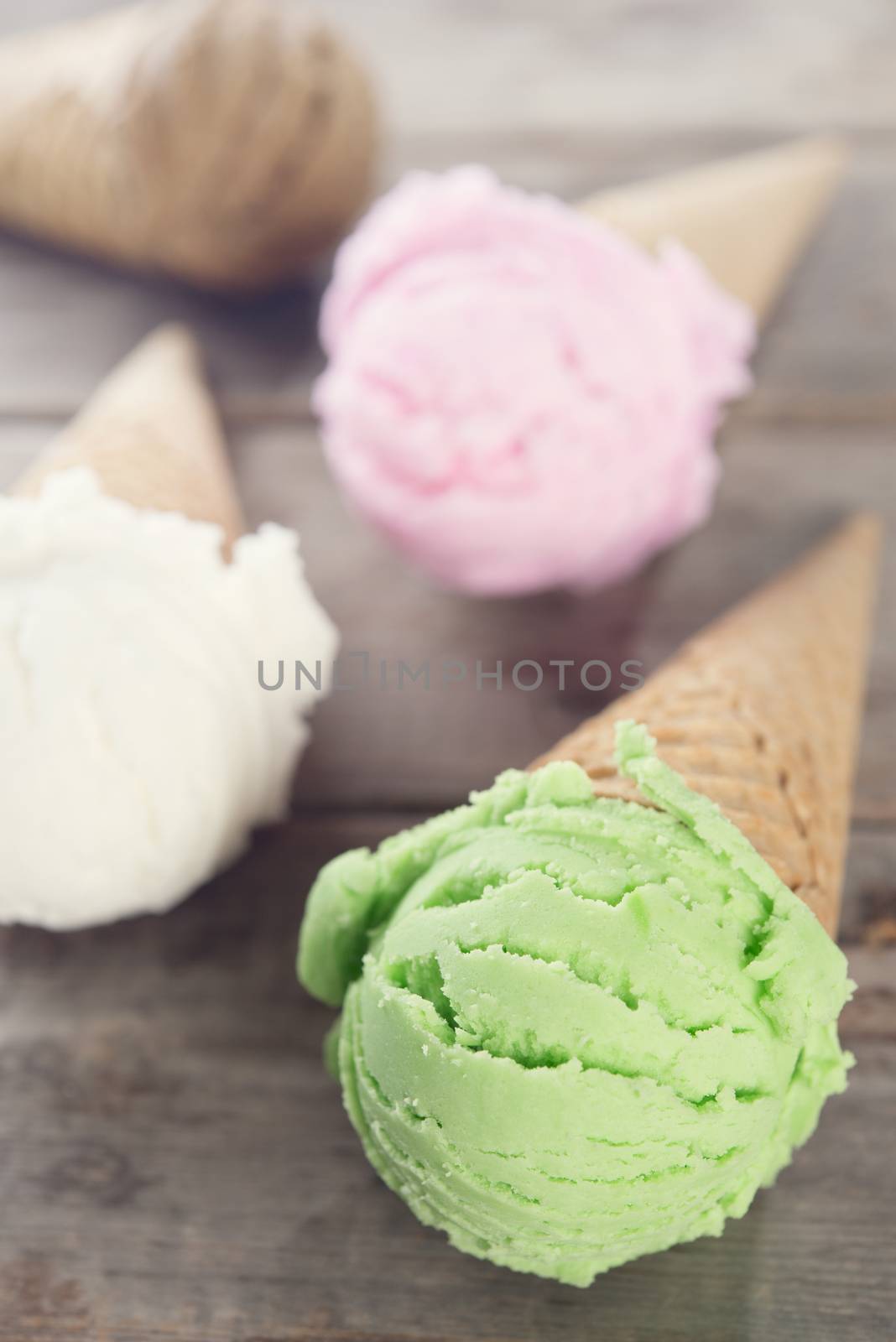 Ice cream cone collection. by szefei