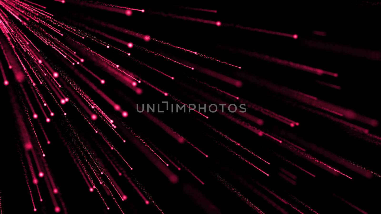 Abstract background with particles rain by nolimit046