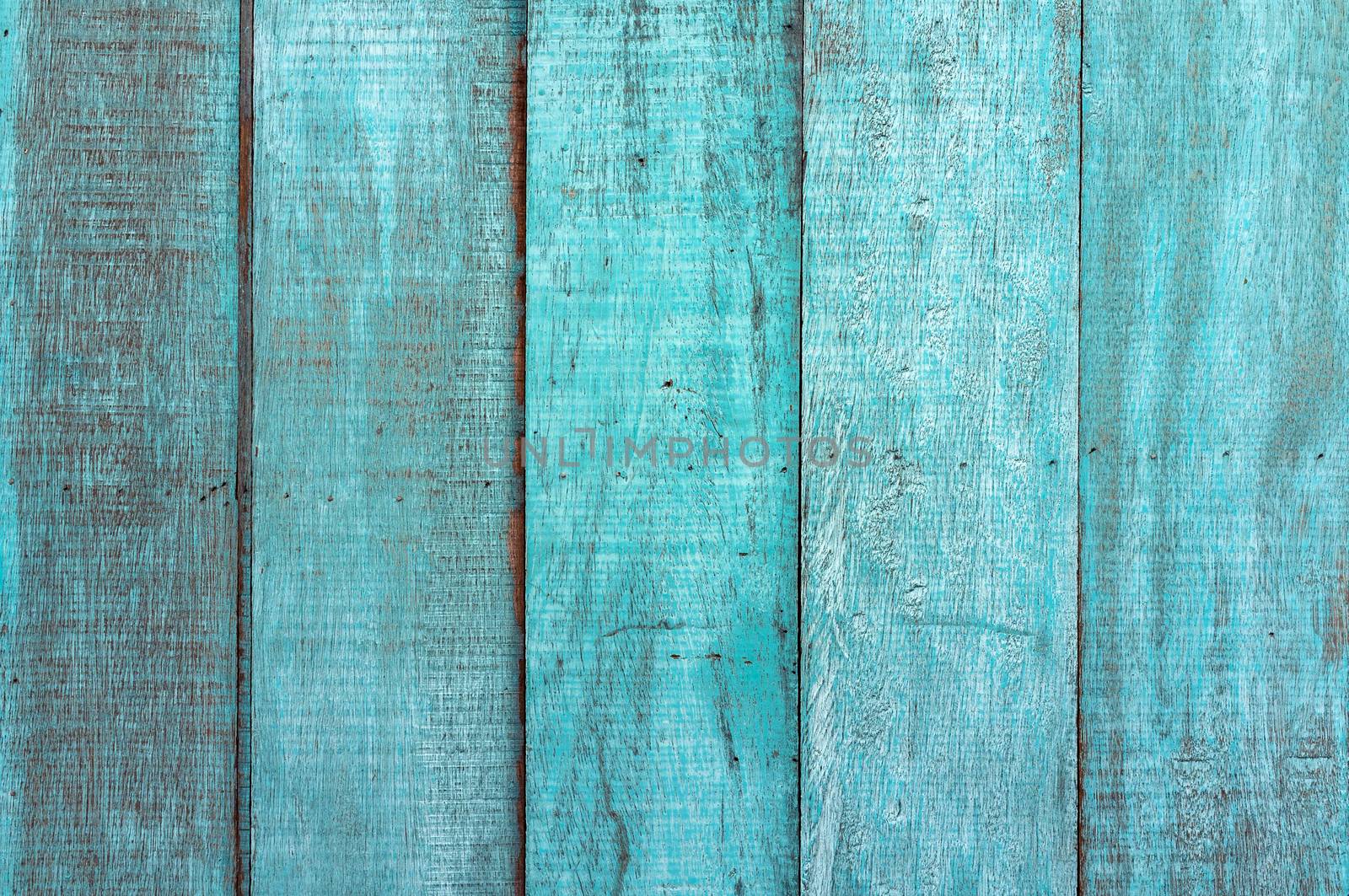 Blue wooden background. Texture background for design. by koson