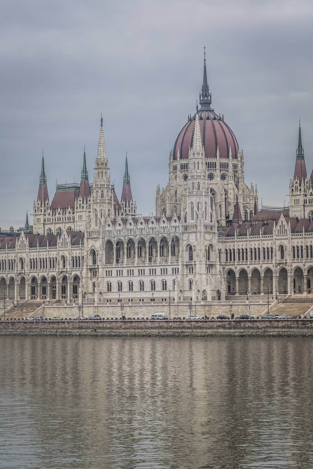 BUDAPEST, HUNGARY - DECEMBER 10, 2015: Parliament in Budapest, c by mariusz_prusaczyk