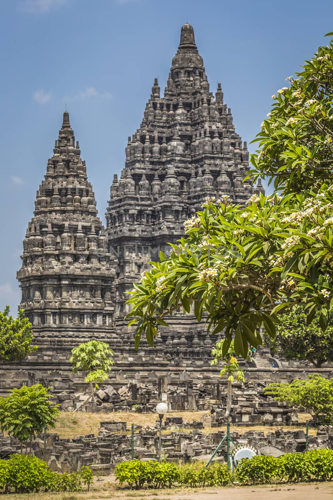 Prambanan temple near Yogyakarta on Java island, Indonesia by mariusz_prusaczyk