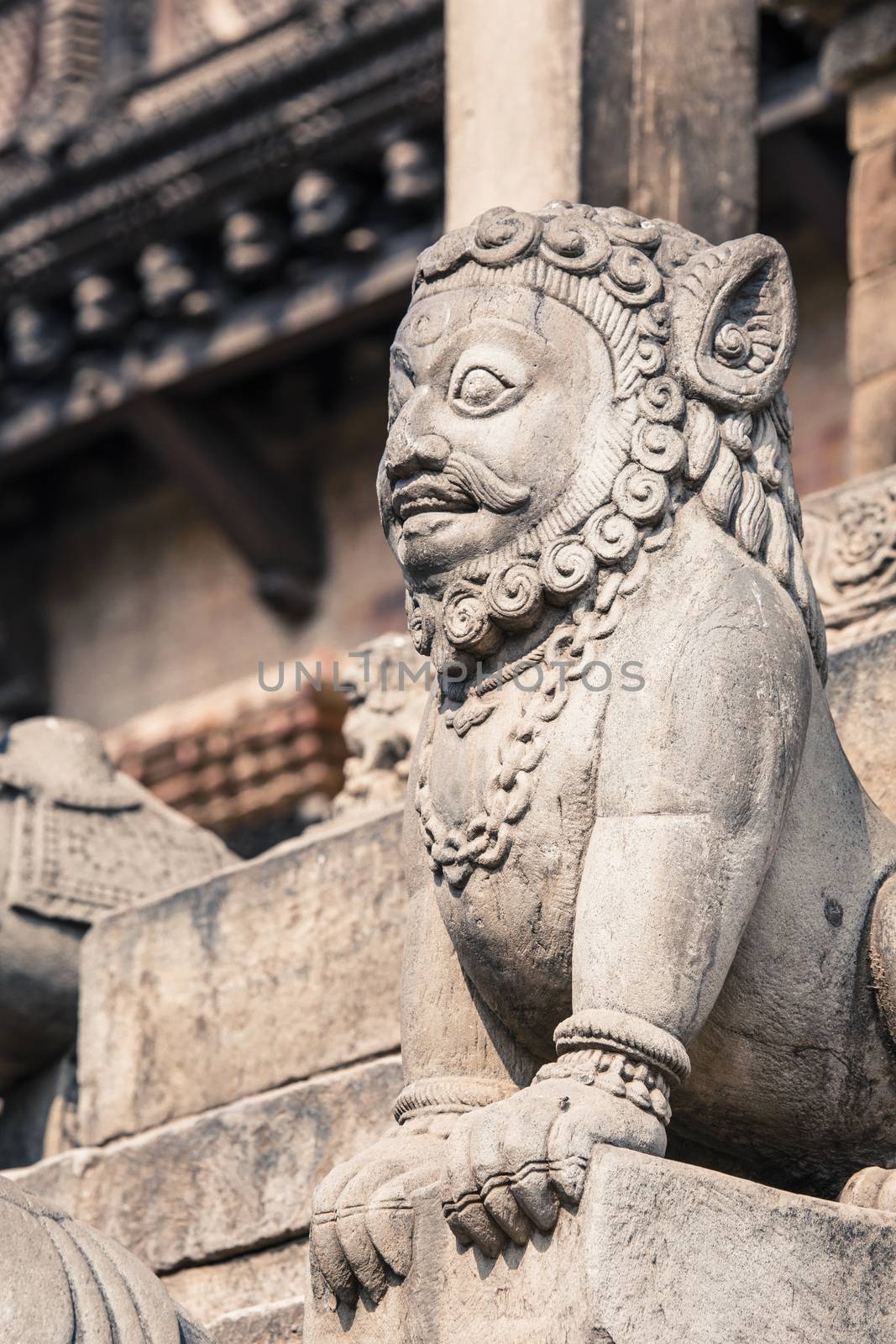 Temples of Durbar Square in Bhaktapur, Kathmandu, Nepal. by mariusz_prusaczyk