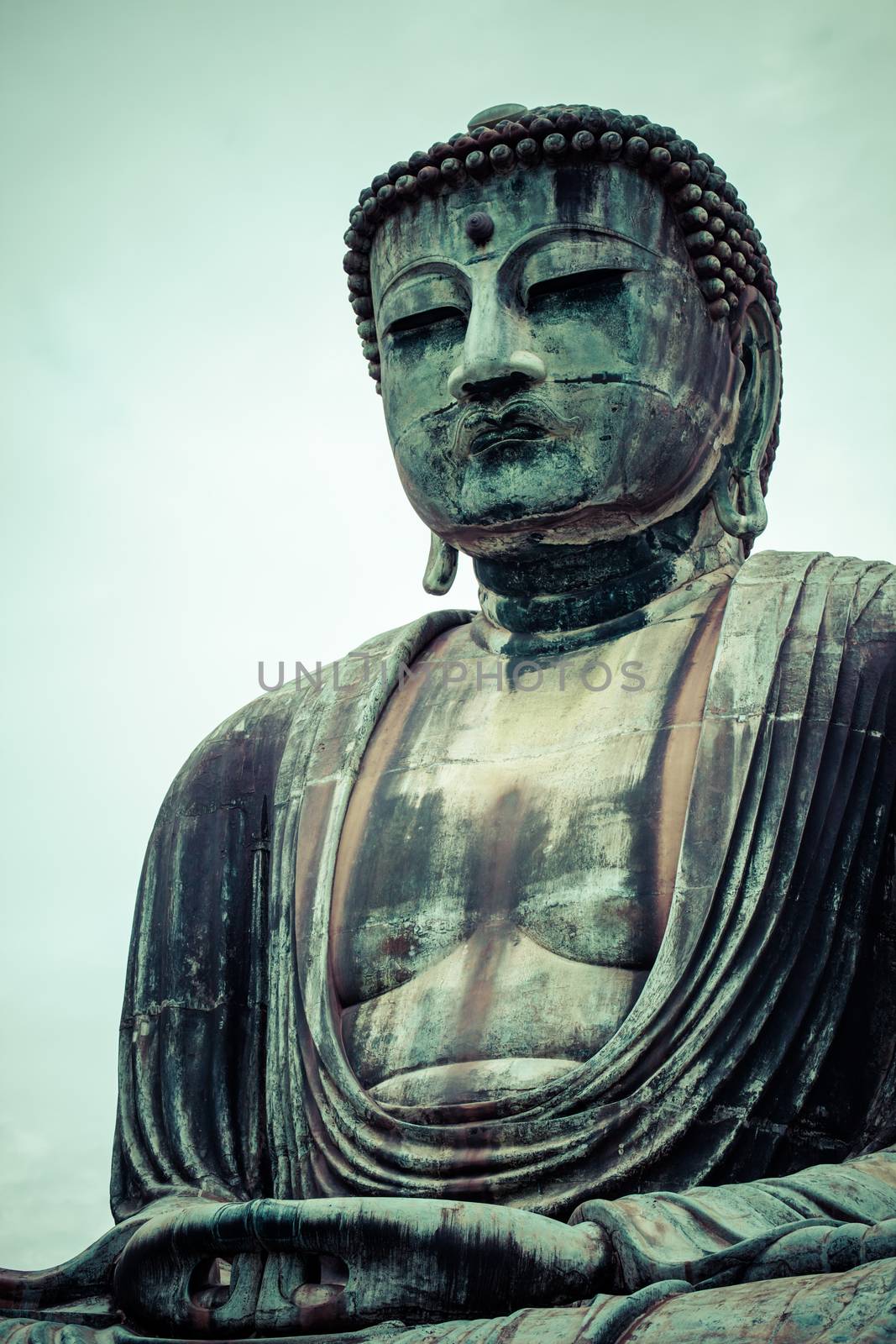 The Great Buddha (Daibutsu) on the grounds of Kotokuin Temple in Kamakura, Japan.  by mariusz_prusaczyk