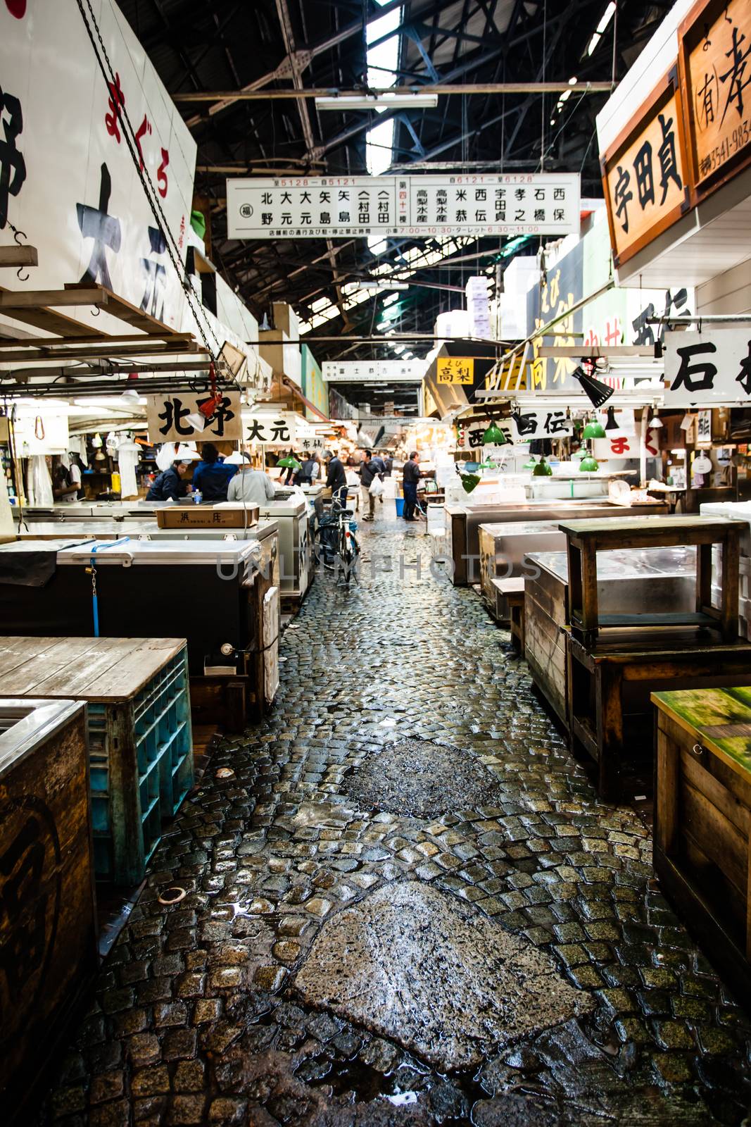  Tsukiji Fish Market, Japan.