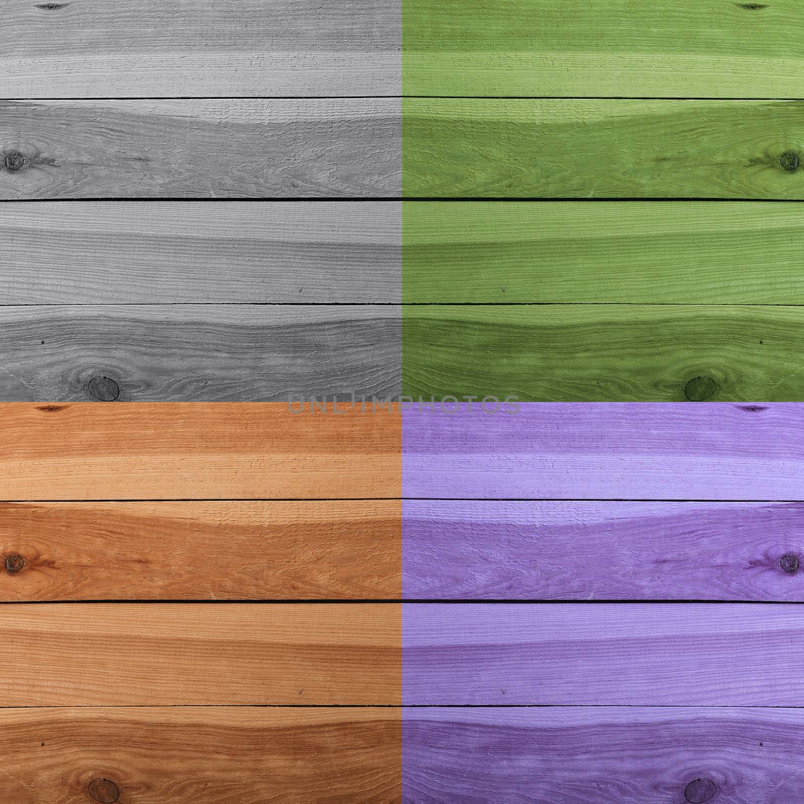 Grunge plank wood texture background. Collage of wooden surfaces by natazhekova