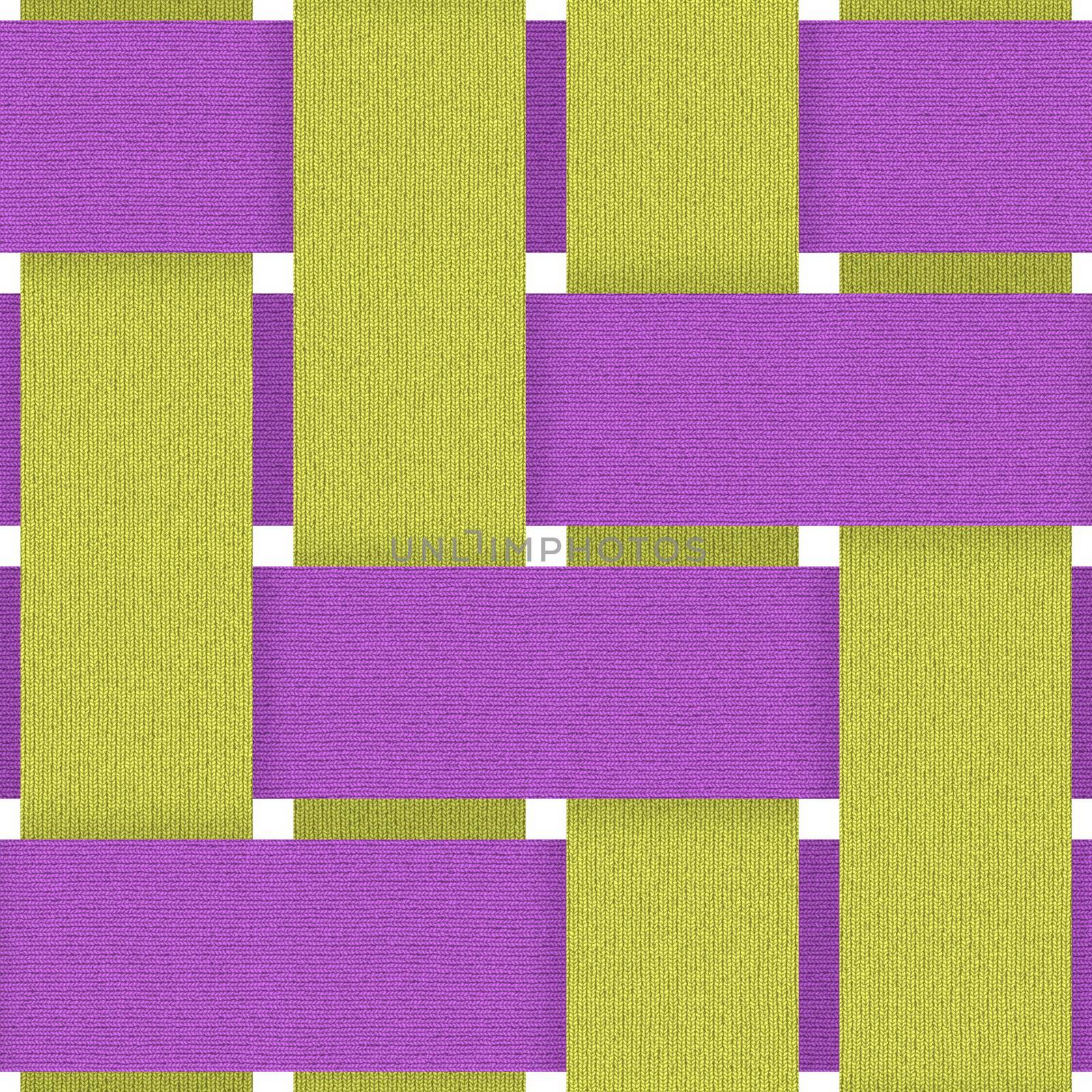 purple yellow fabric weave seamless background pattern