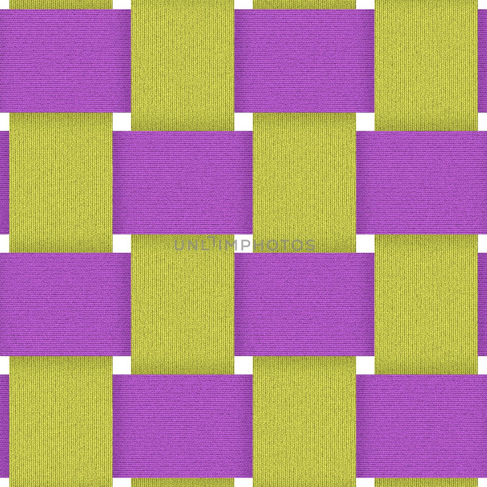 purple yellow fabric weave seamless background pattern