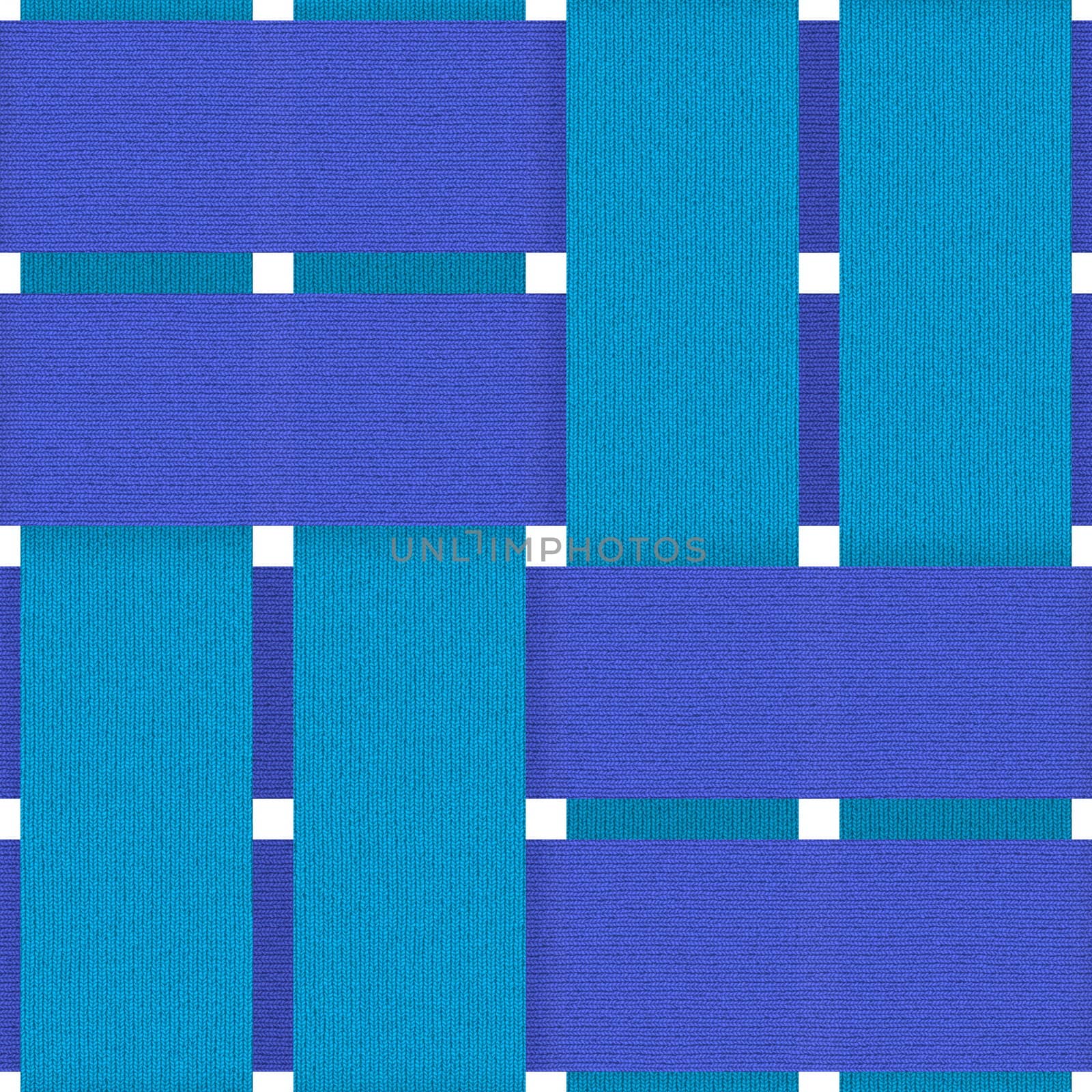 shades of blue fabric weave seamless background pattern