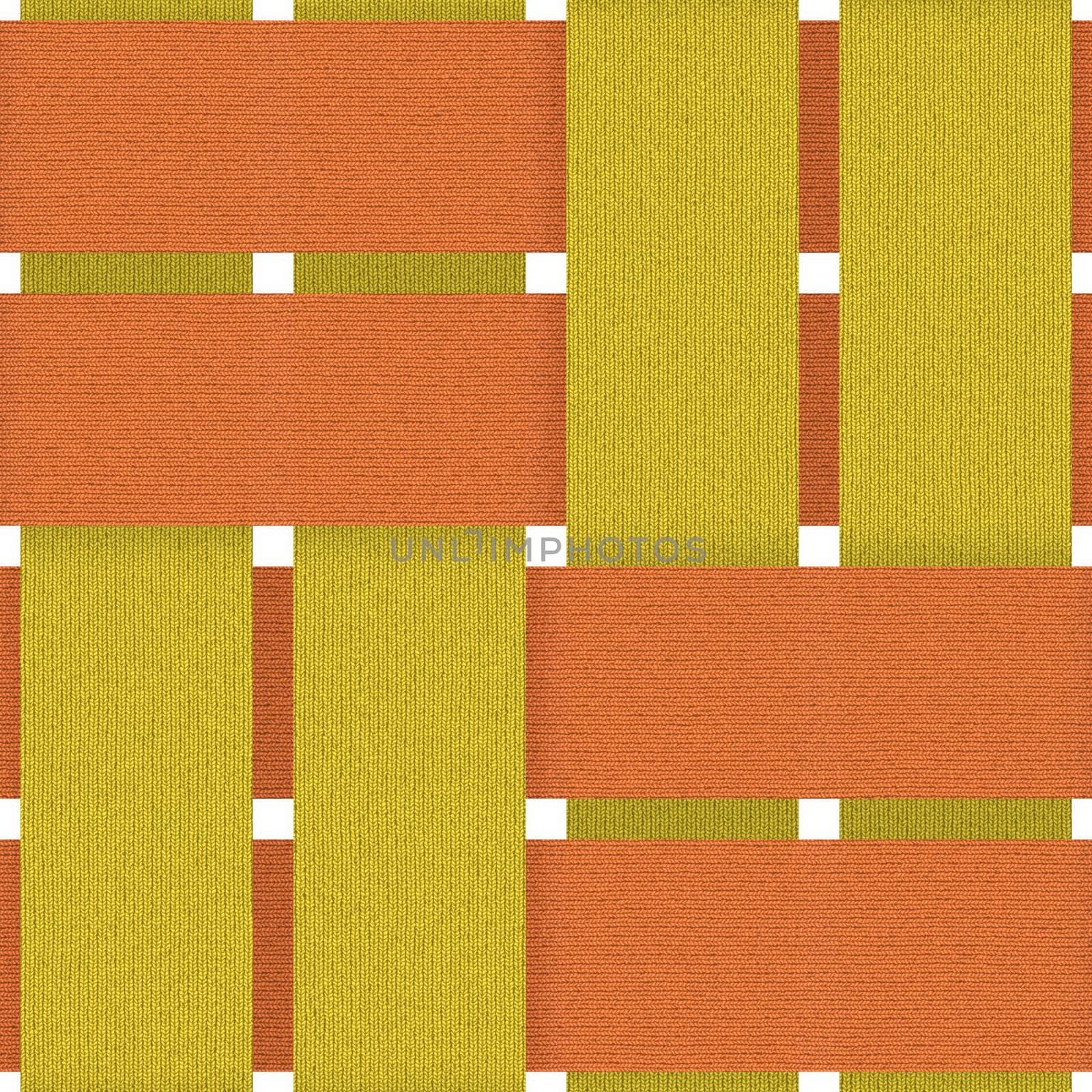 shades of orange fabric weave seamless background pattern