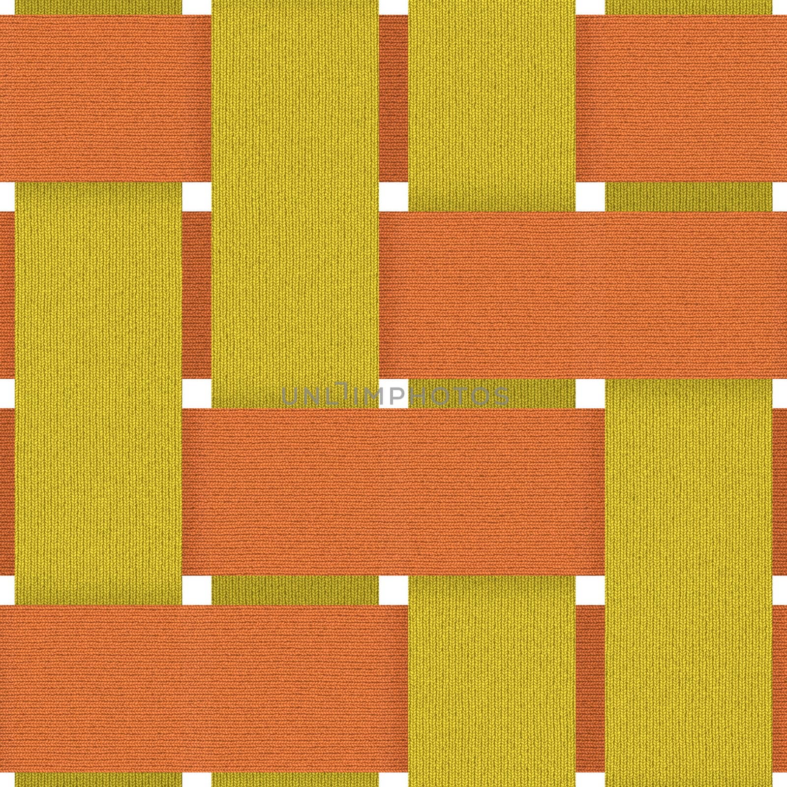 shades of orange fabric weave seamless background pattern