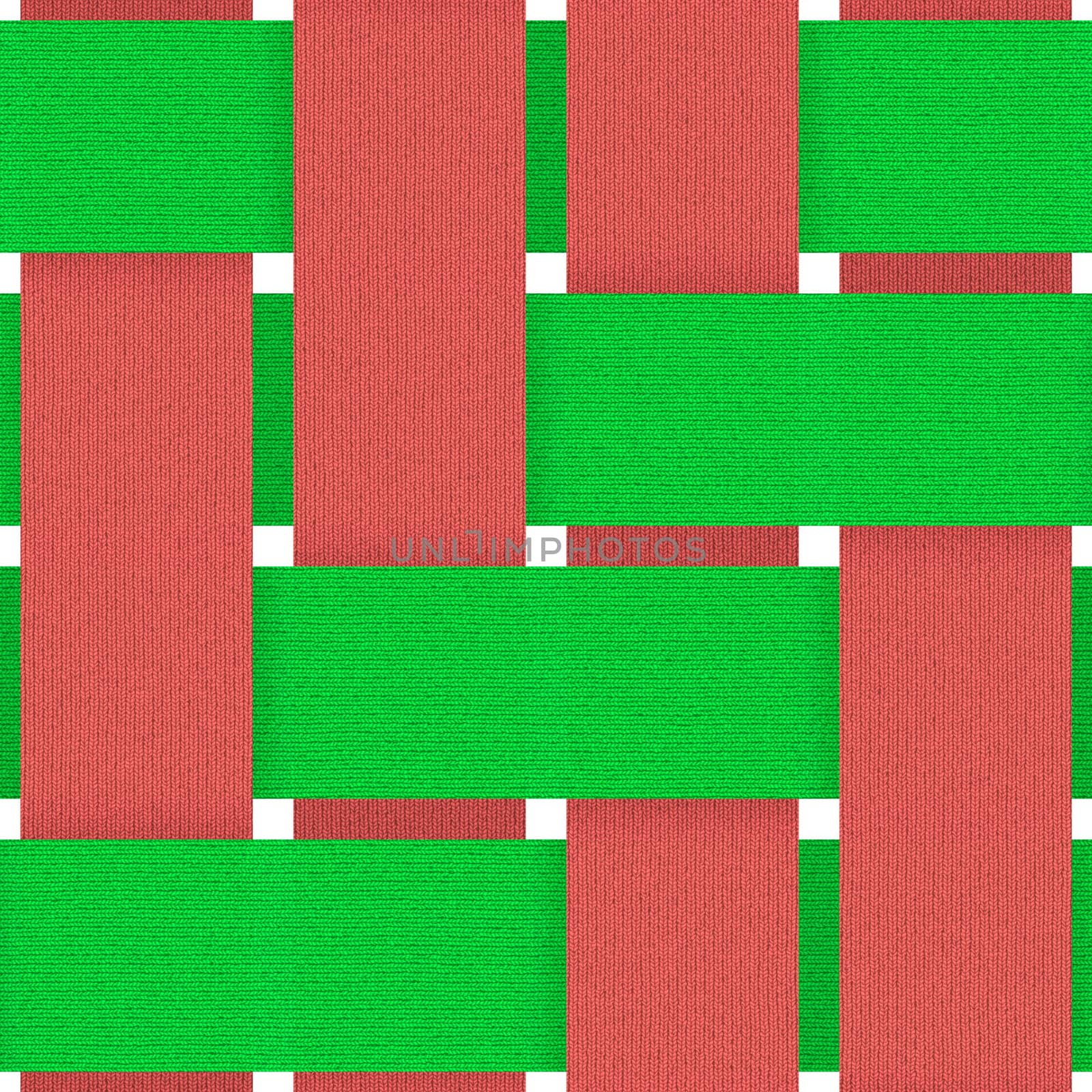 red green fabric weave seamless background pattern
