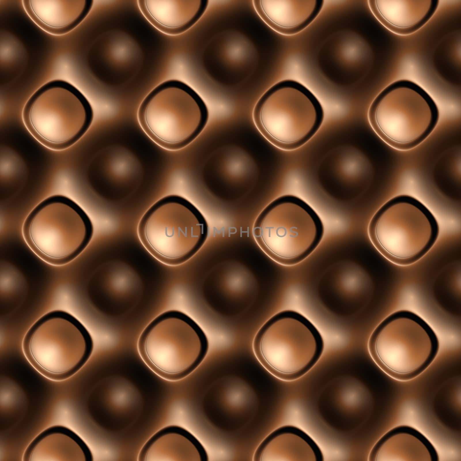 3d seamless tile pattern brown leather background.