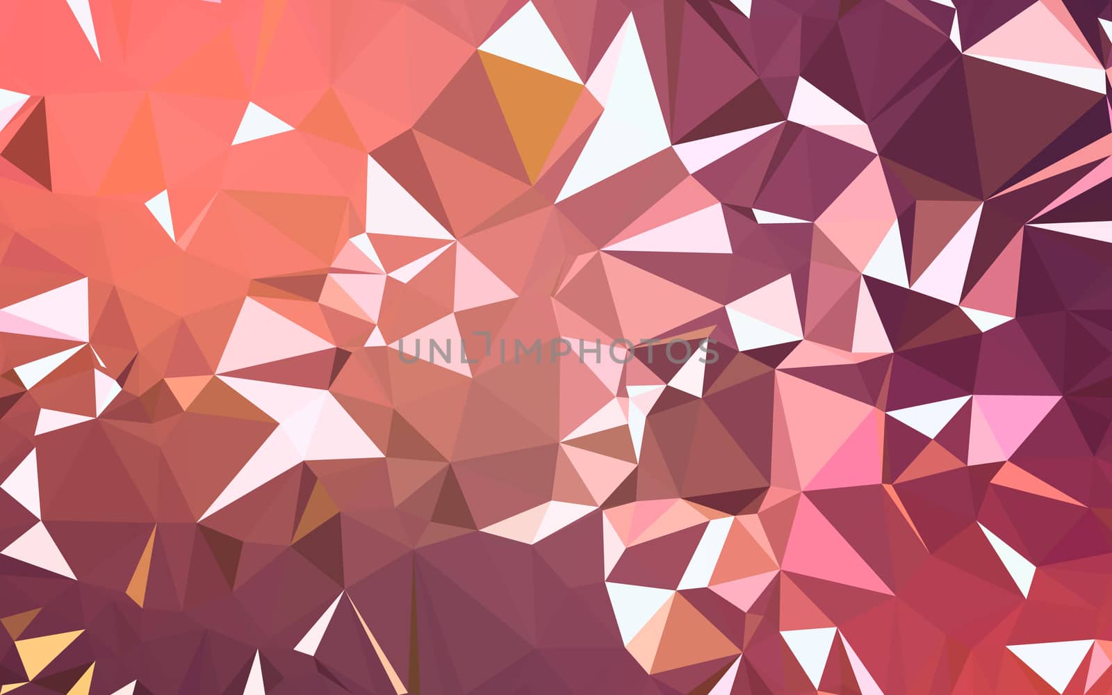 Abstract low poly background, geometry triangle, mosaic pastel color background