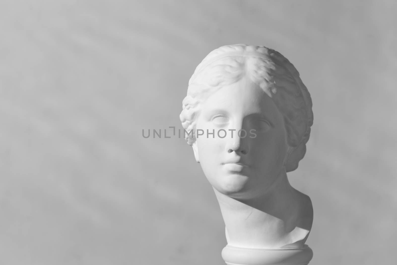 Plaster head of Aphrodite by Chudakov