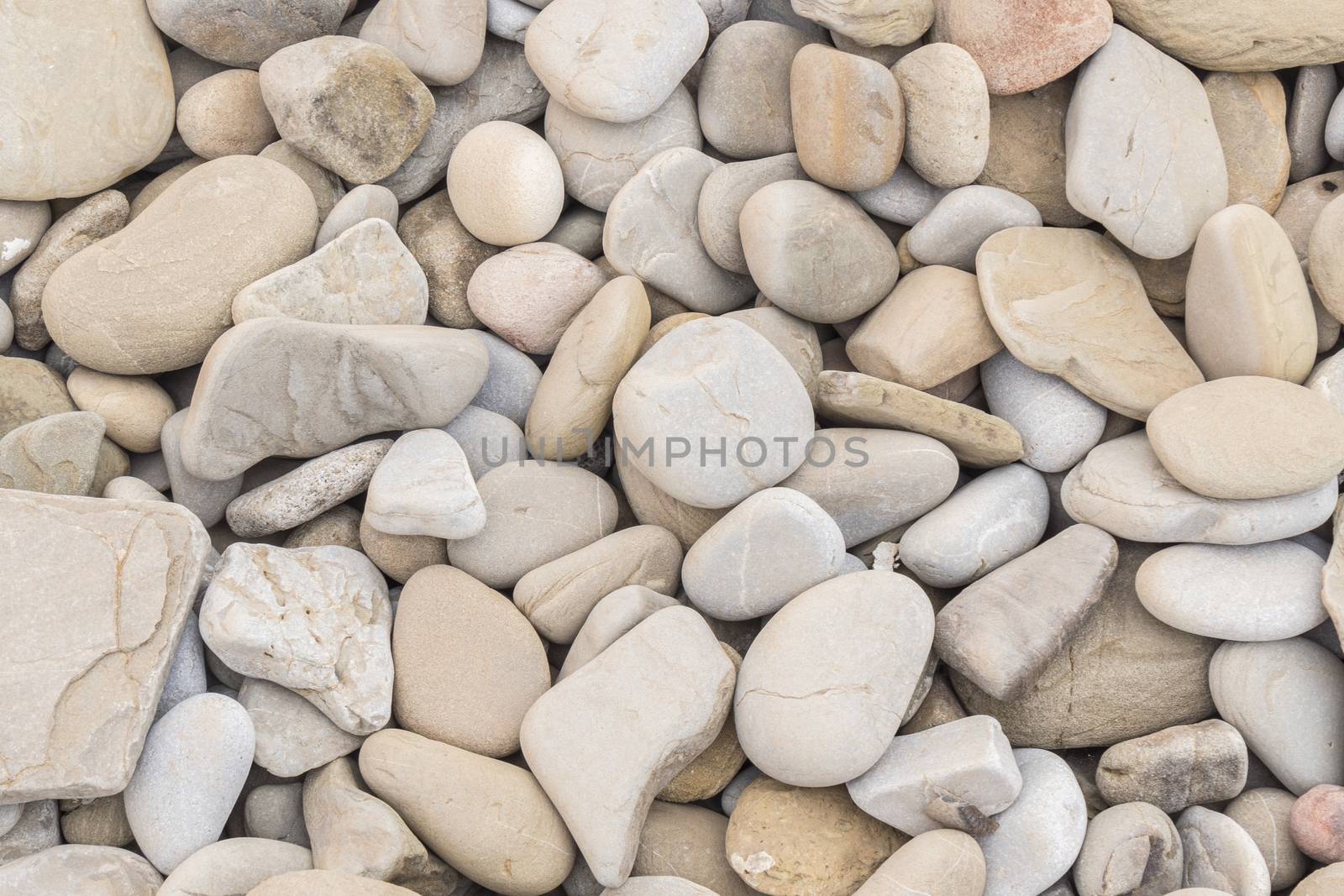 Large amount rounded and polished beach rocks by max8xam