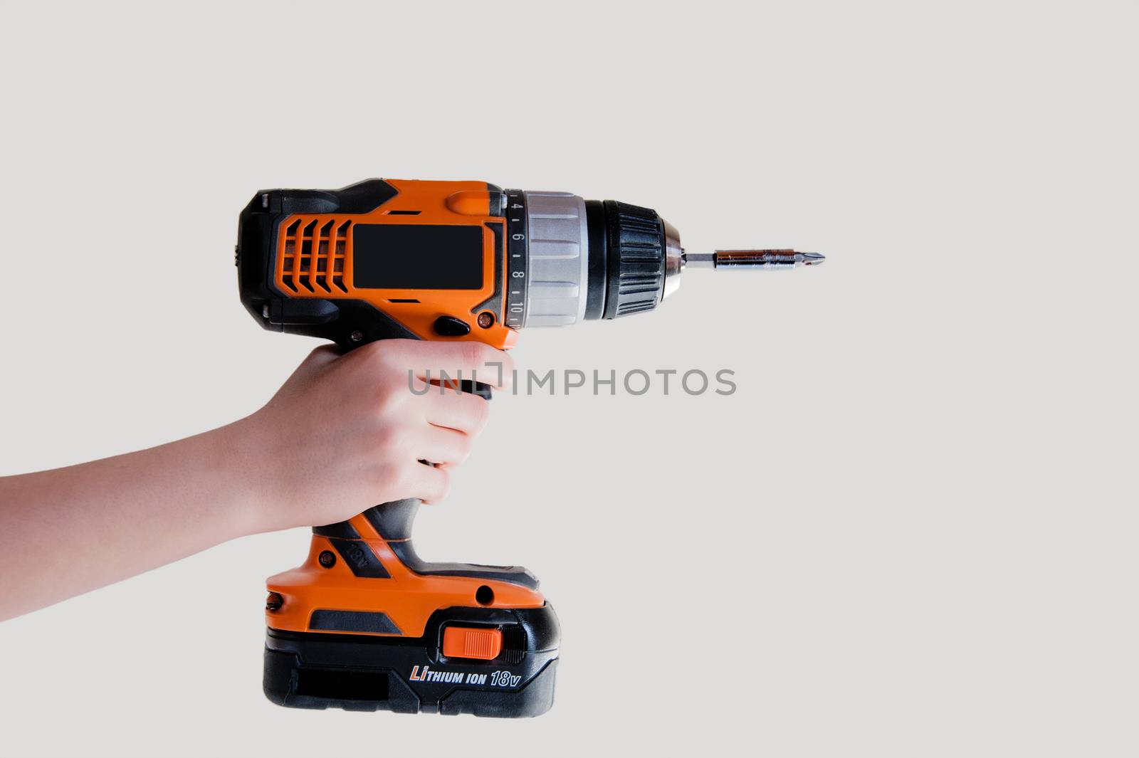 Electric drill with screwdriver by ben44