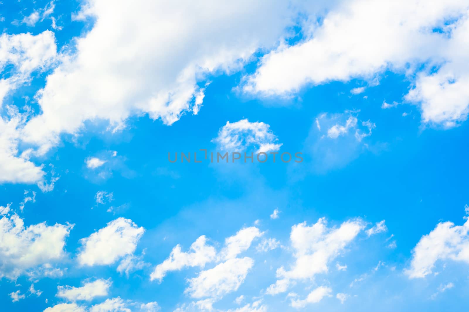 blue sky for background