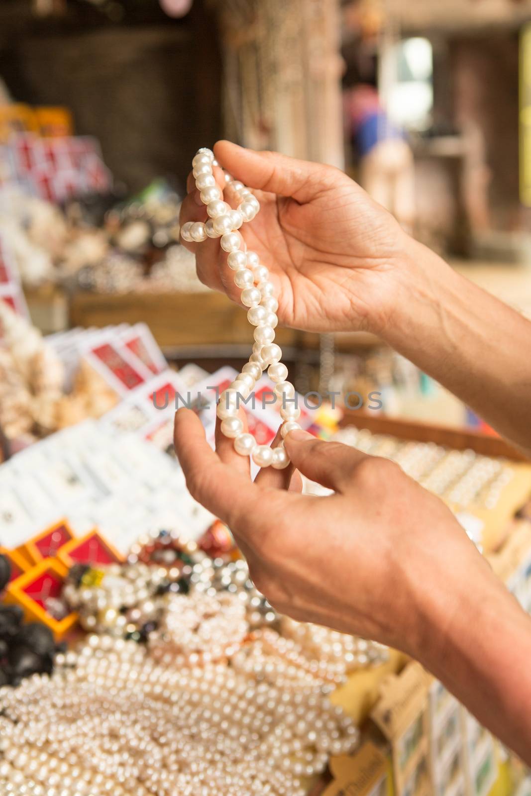 Thai Souvenirs in the market on the Islands of James bond