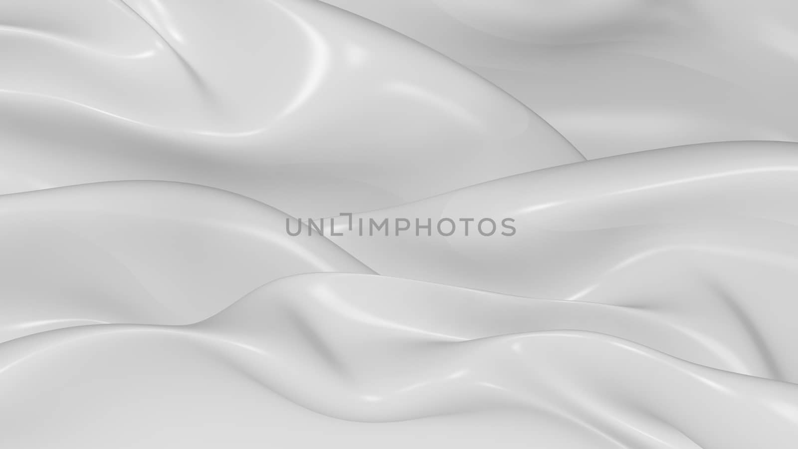 3D Illustration Abstract White Background by brux