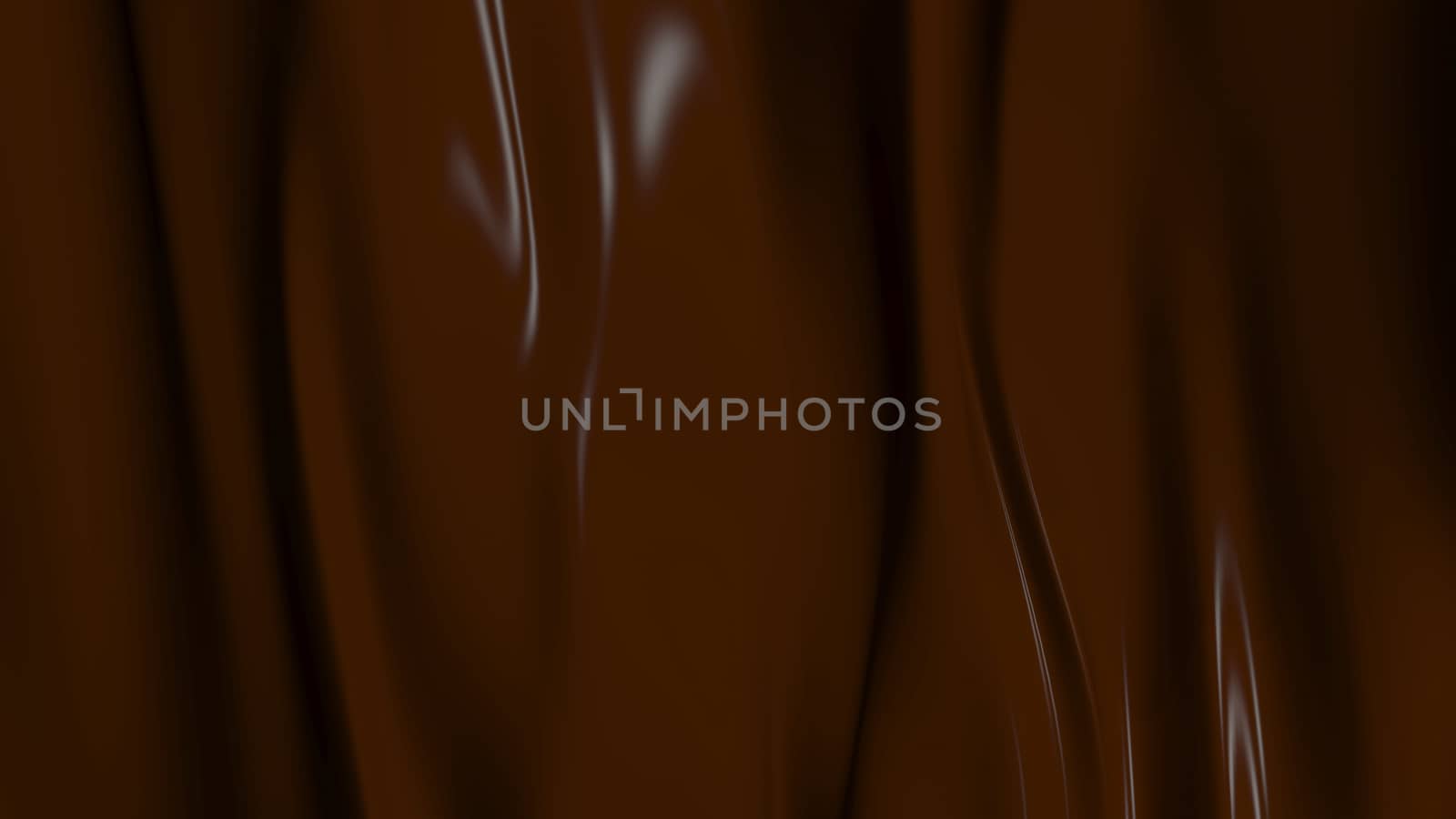 3D Illustration Abstract Chocolate Background  by brux