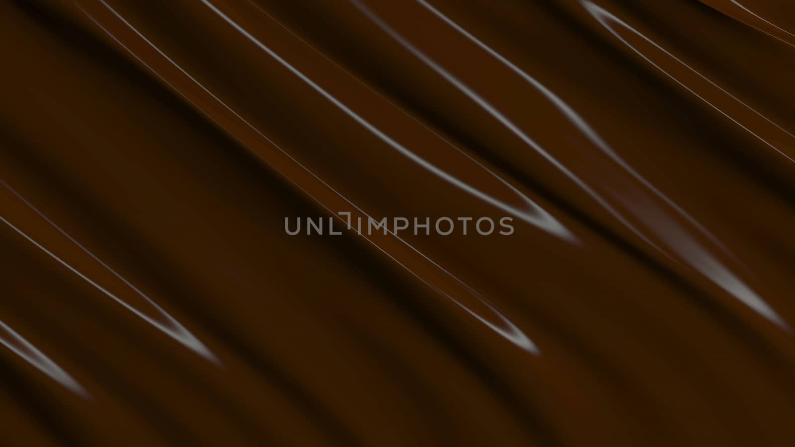 3D Illustration Abstract Chocolate Background by brux