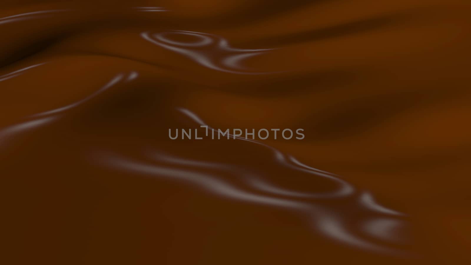 3D Illustration Abstract Chocolate Background by brux