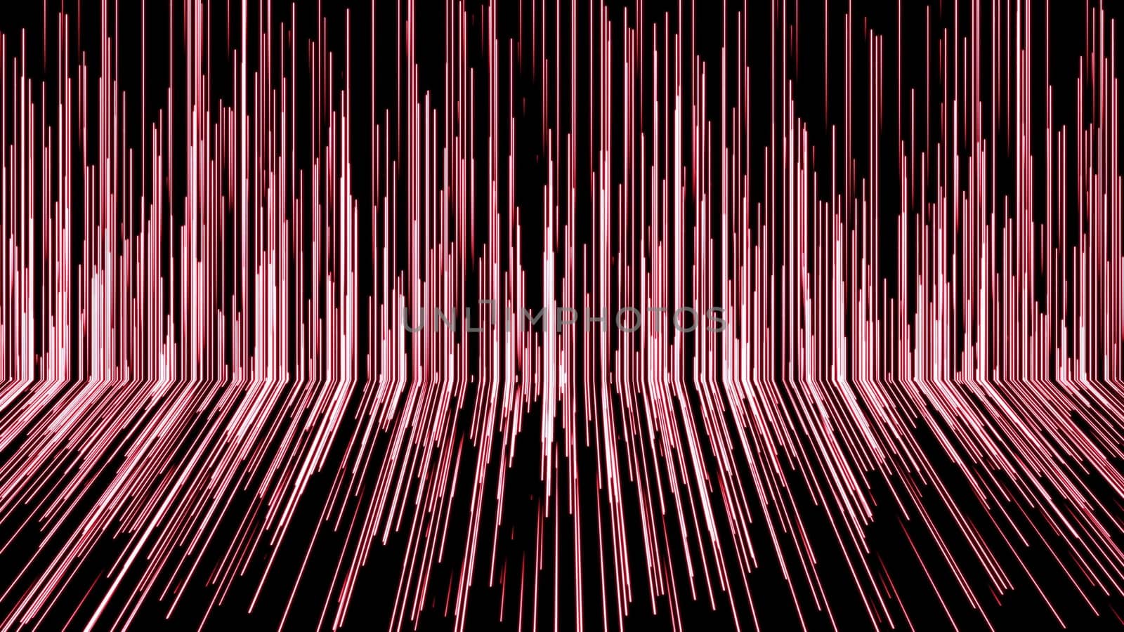 Abstract motion background with stripes. 3D rendering