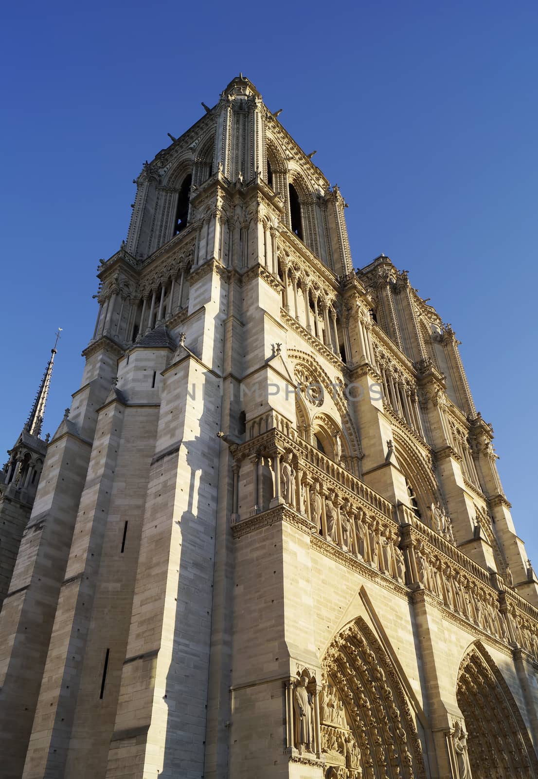 Notre Dame Cathedral in Paris, France