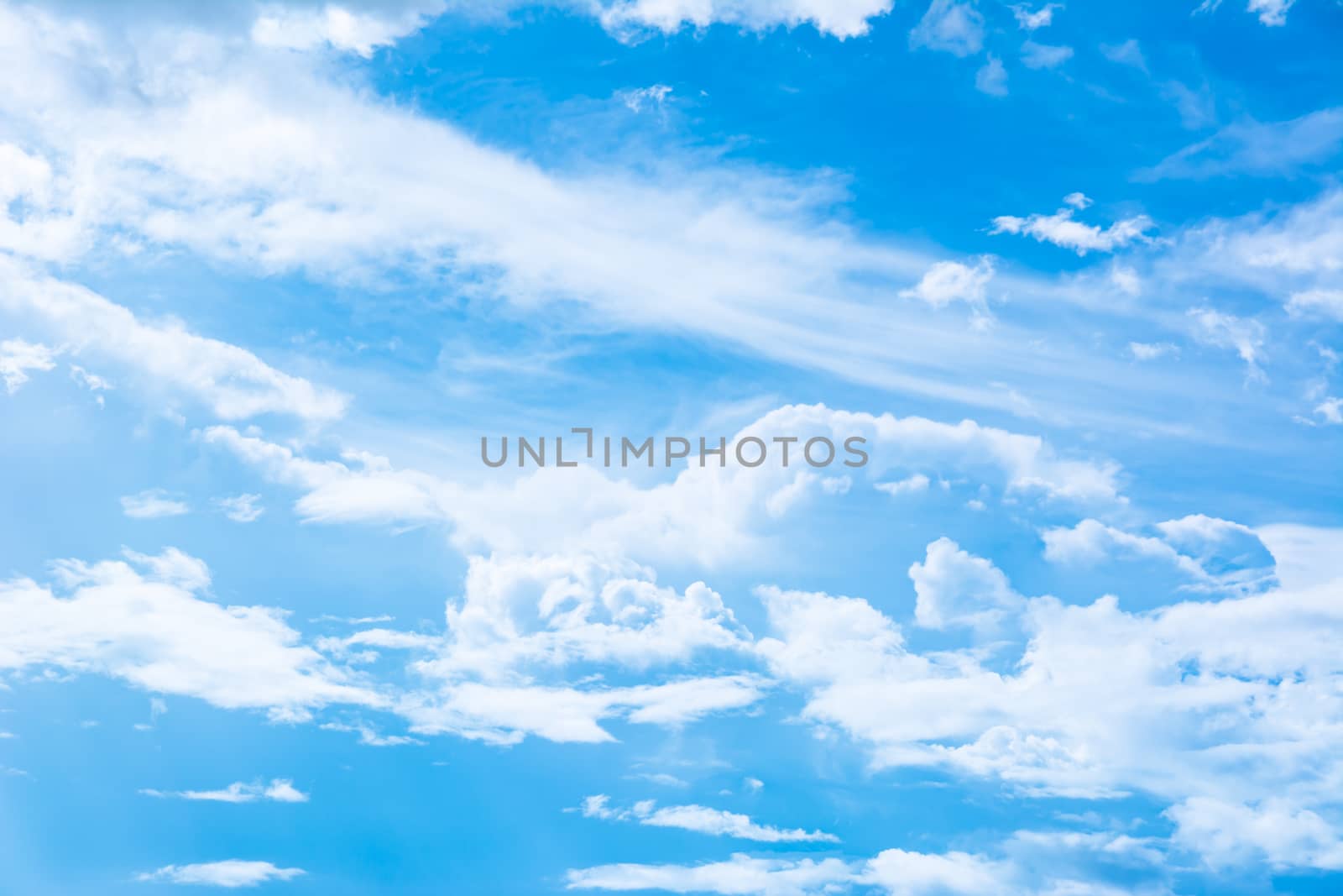 blue sky for background