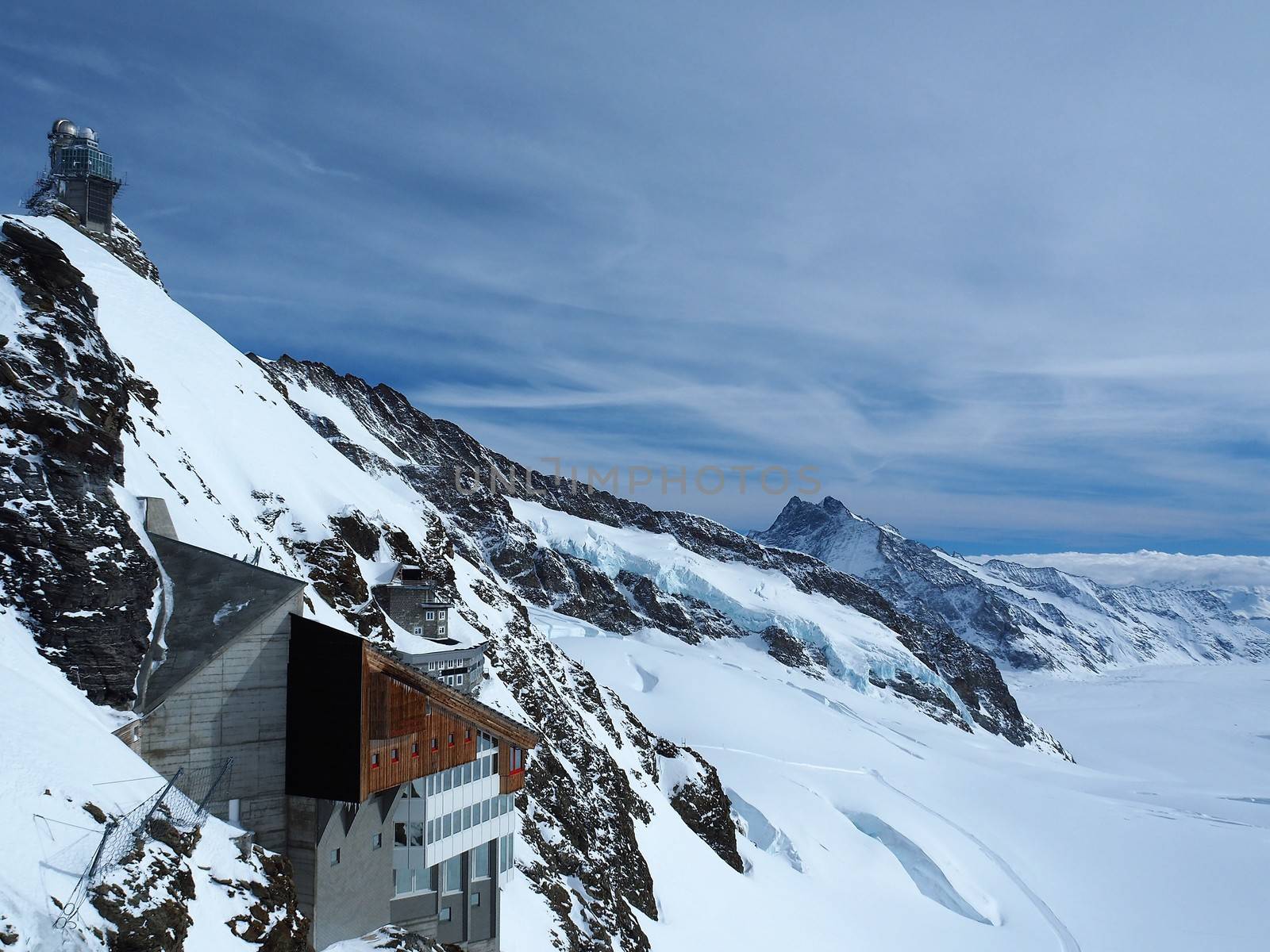 Sphinx Observatory, Jungfrau Plateau, Switzerland by WernBkk