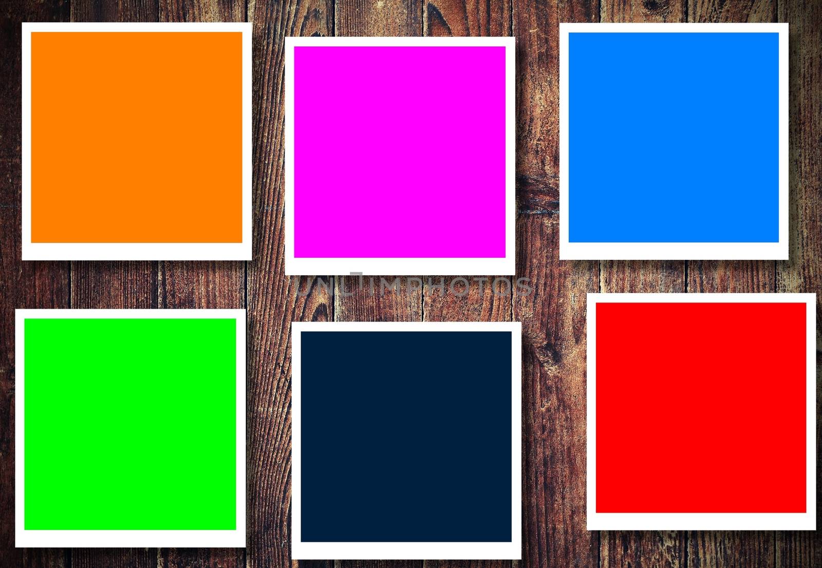 Colorful picture frames by hamik