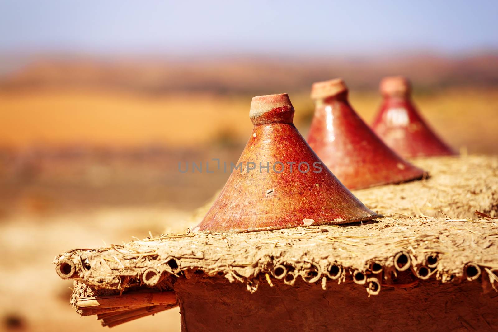production of traditional Moroccan tajine pots used for cooking