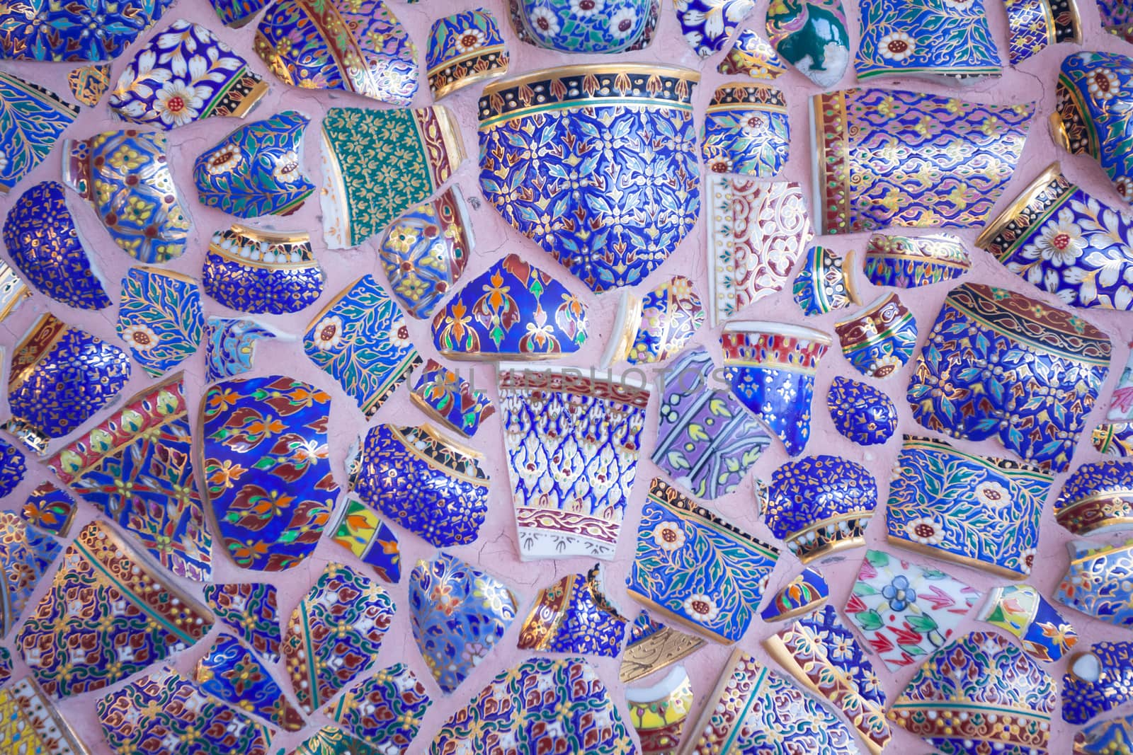 ceramic pattern by witthaya