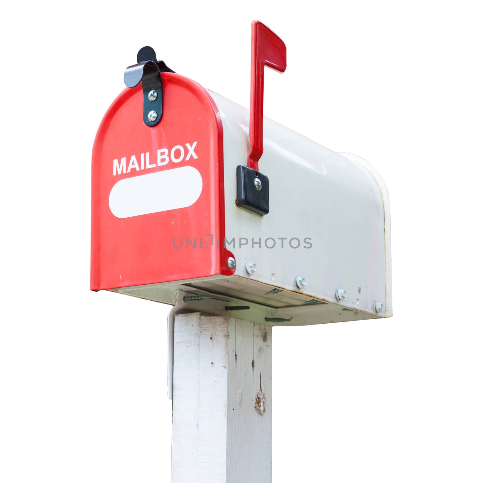 Vintage mail box by witthaya