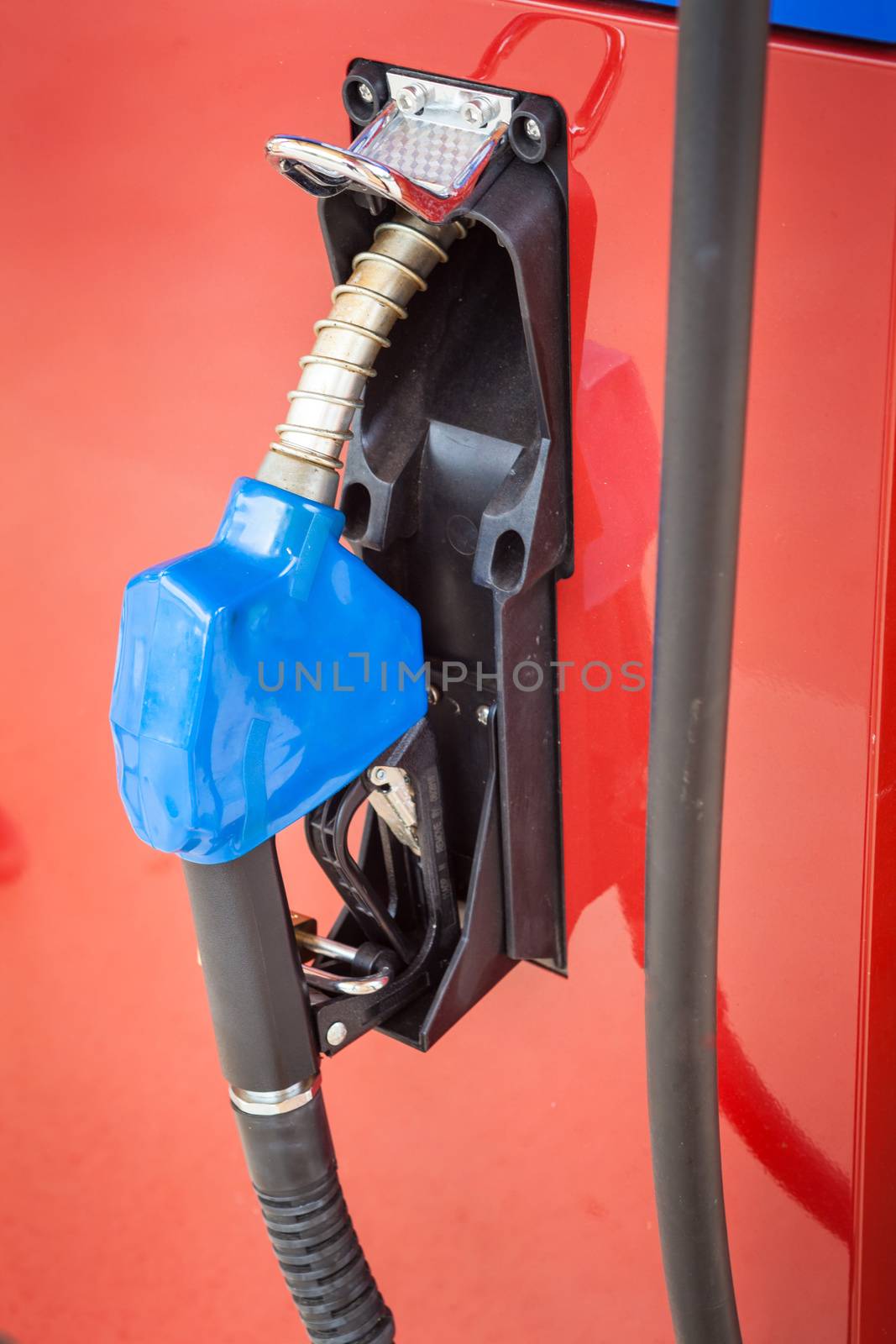 gasoline pump by witthaya