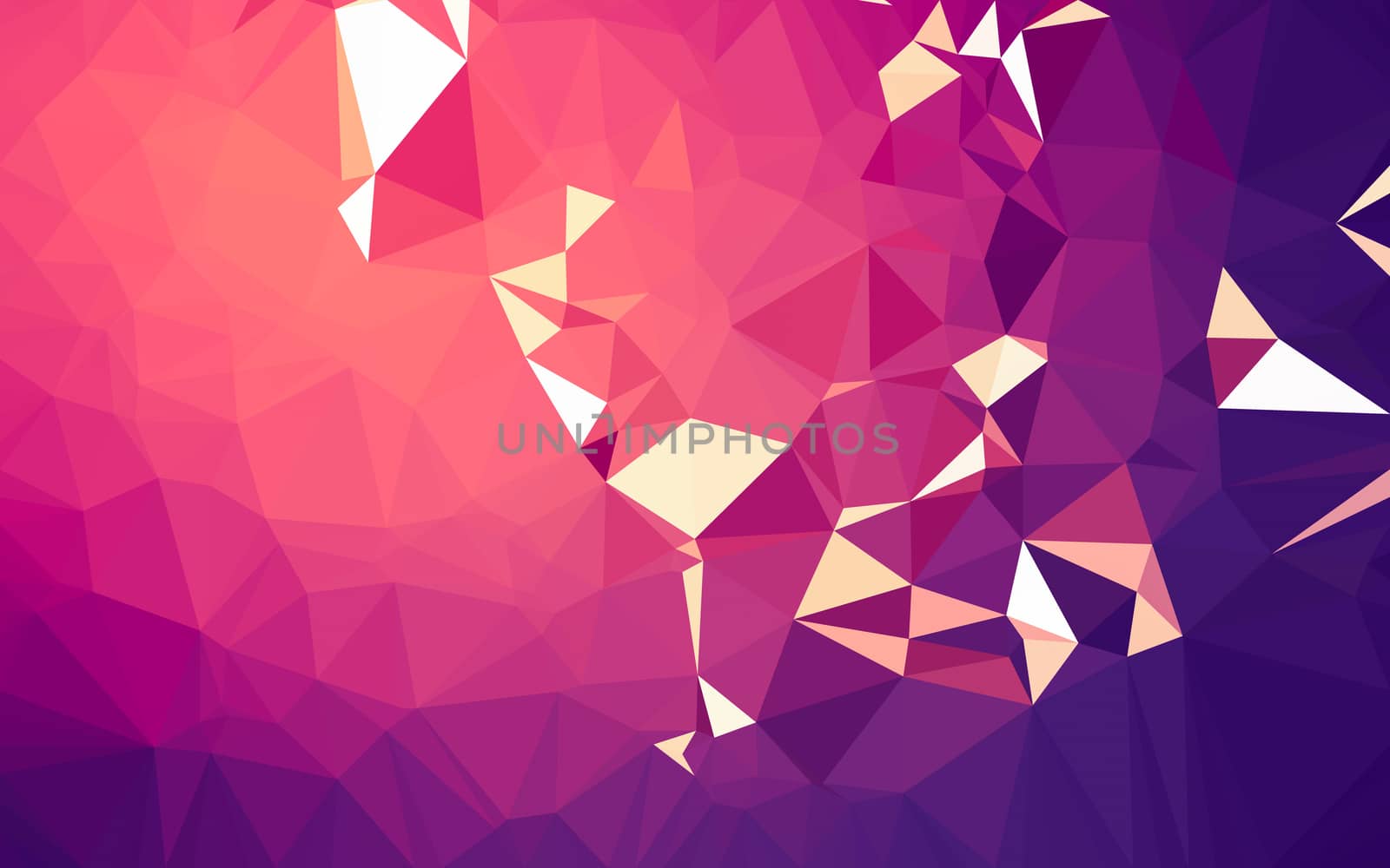 Abstract low poly background, geometry triangle by teerawit