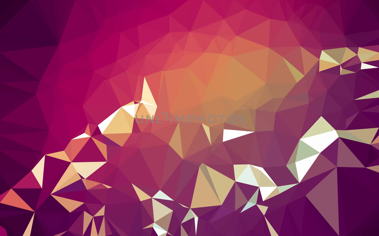 Abstract low poly background, geometry triangle by teerawit