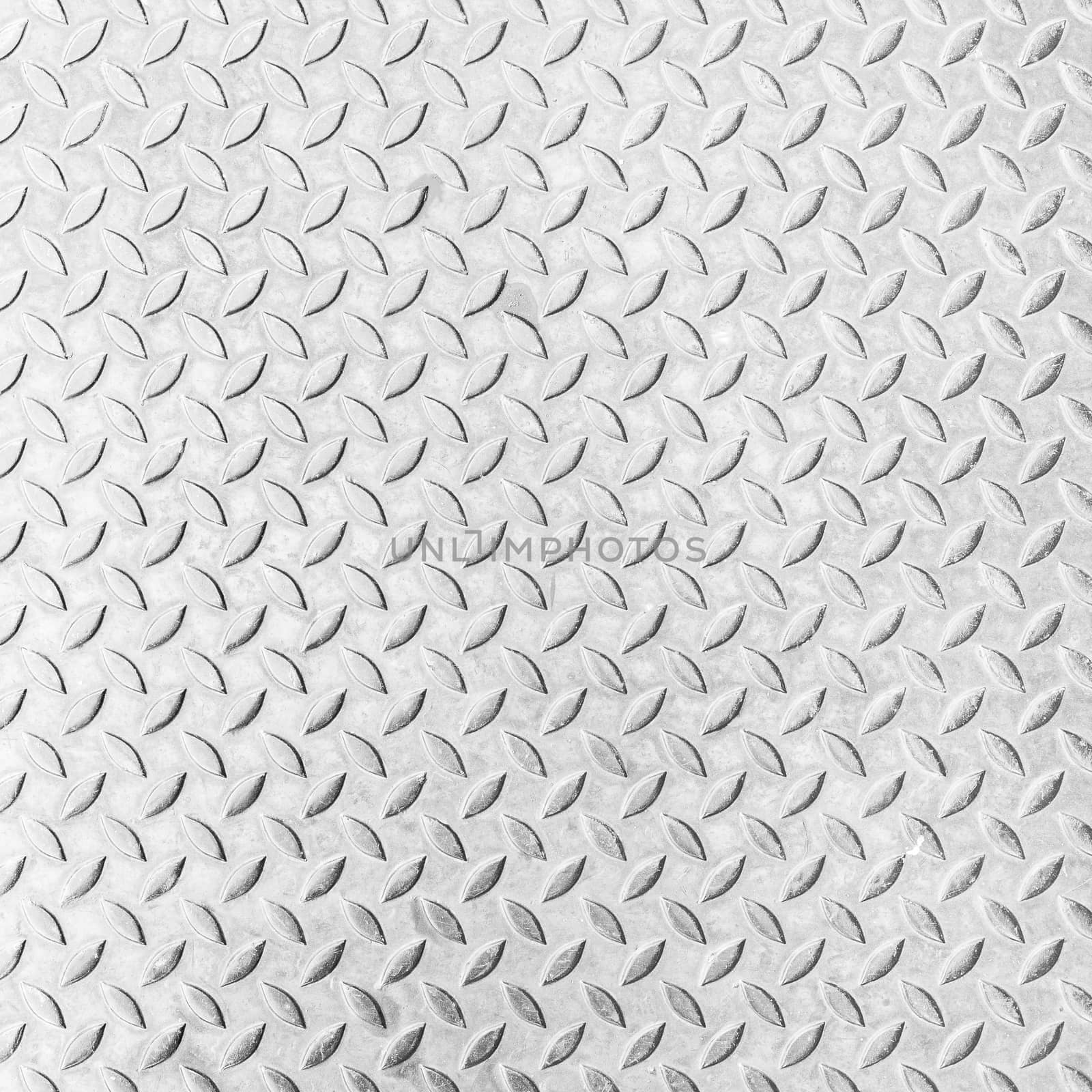 White background texture of grunged metal pattern by Suriyaphoto