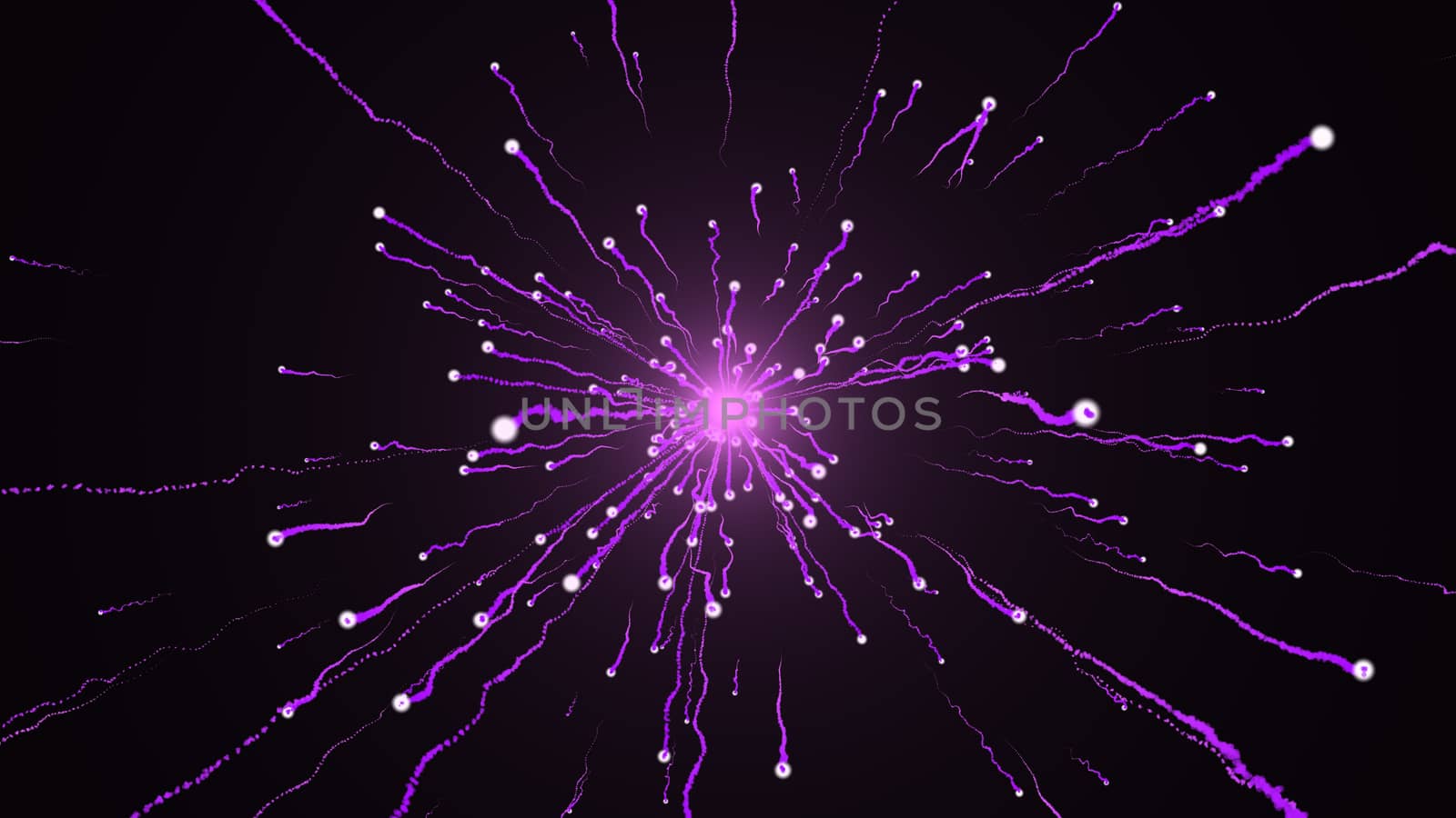 3d rendering Holiday background with Glittering Star Particle. 8K Ultra HD Resolution