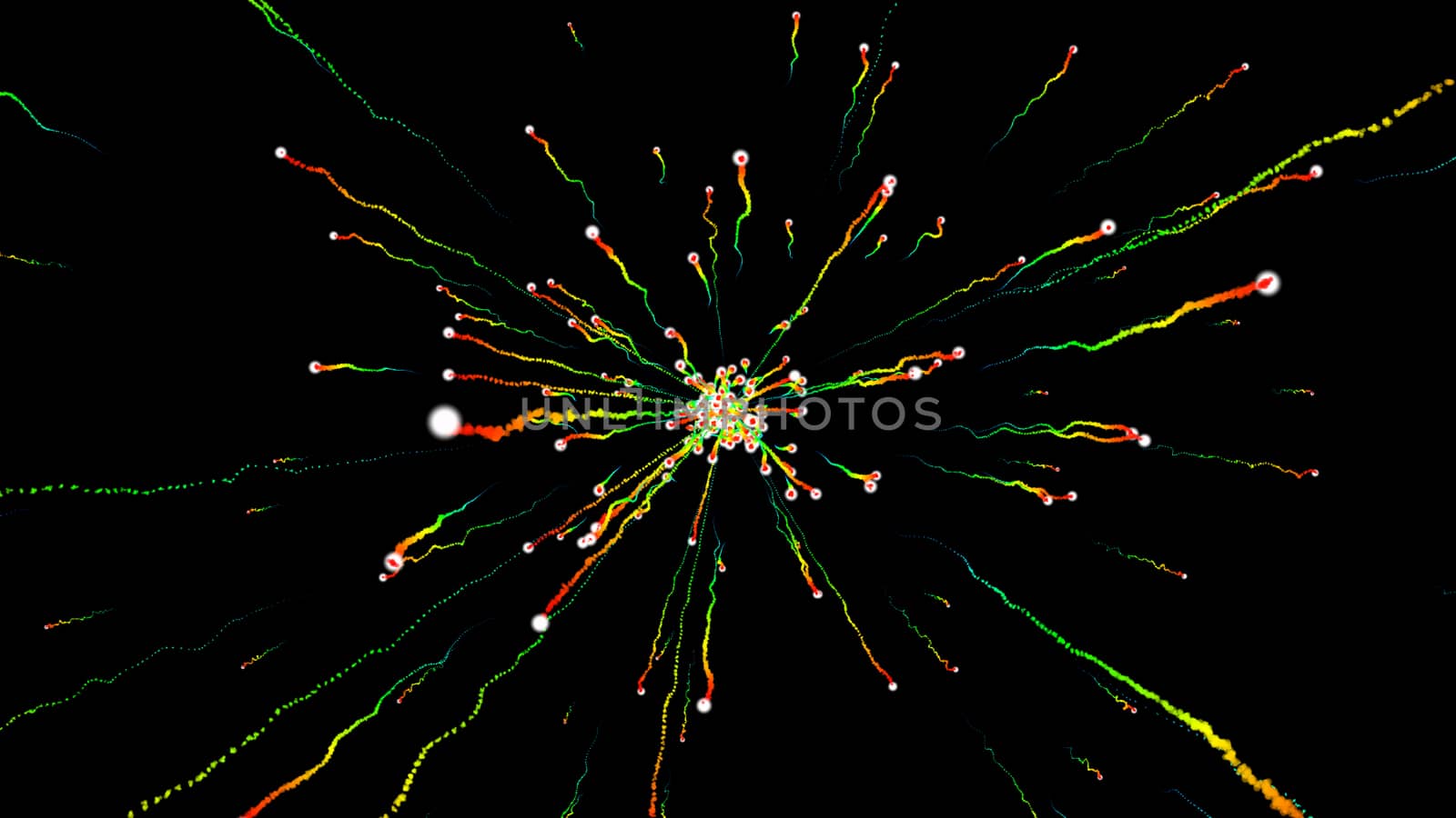 3d rendering Holiday background with Glittering Star Particle by nolimit046