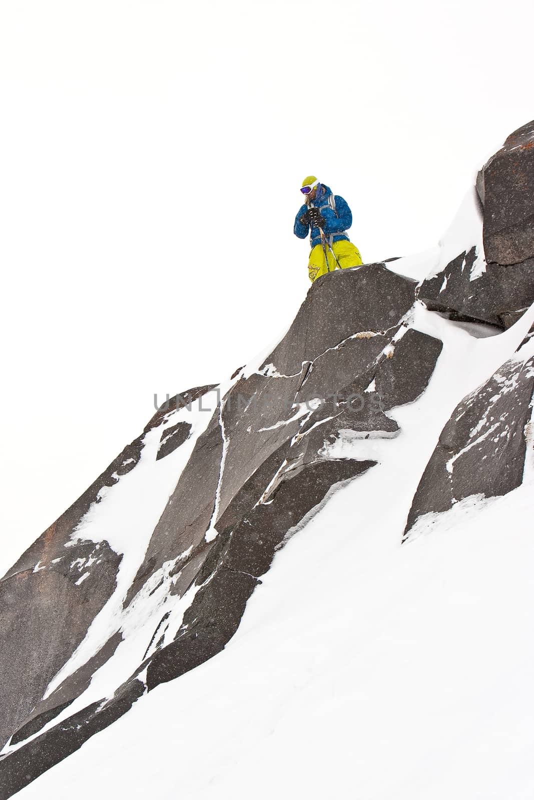 Freeride in Caucasus mountains by Chudakov