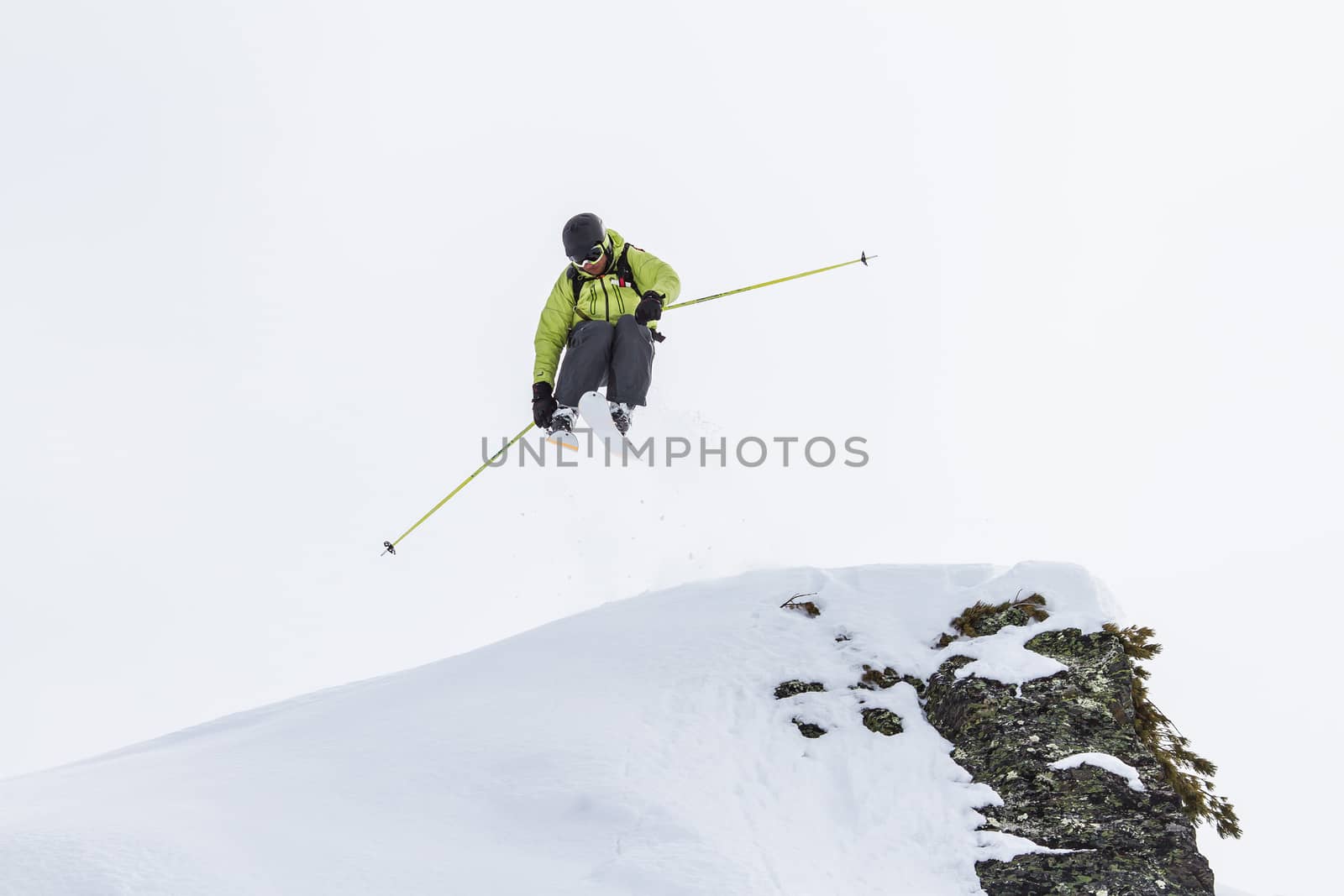 Freeride on  Kamchatka