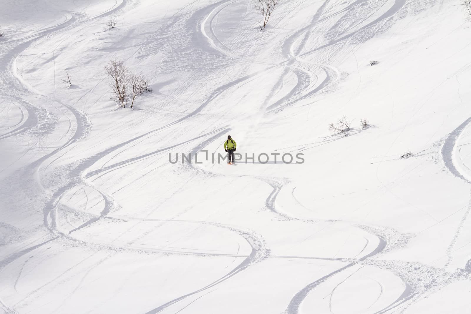 Freeride on  Kamchatka by Chudakov