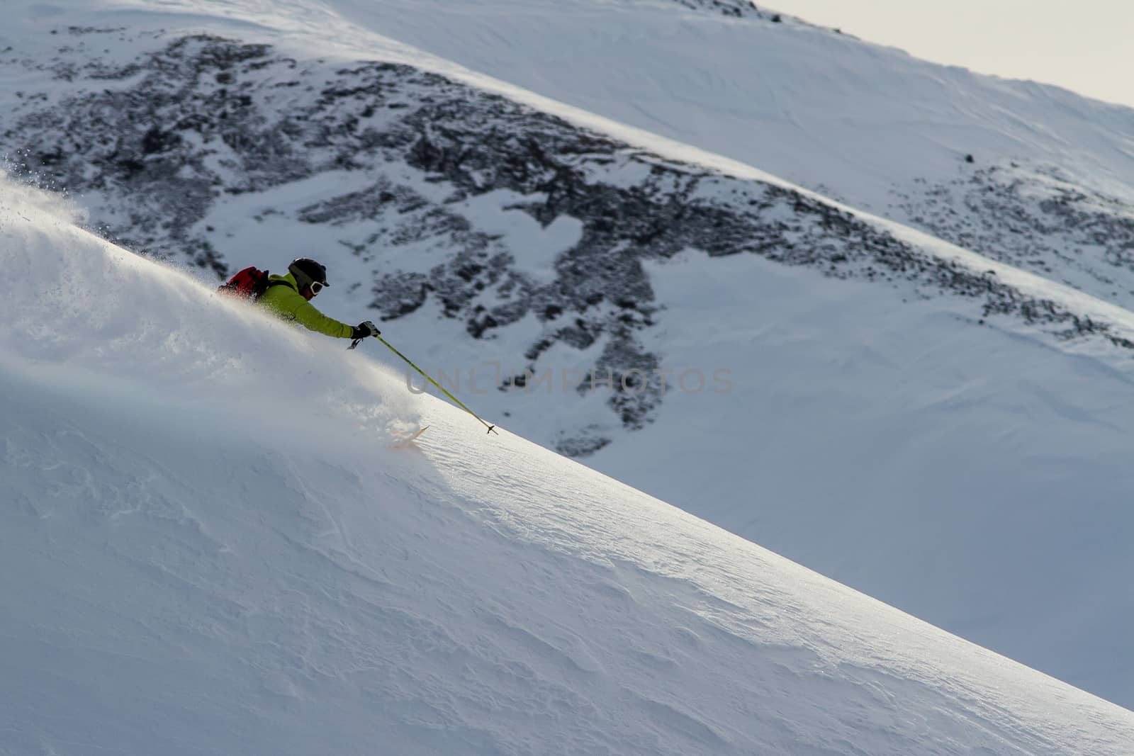 Freeride on  Kamchatka by Chudakov