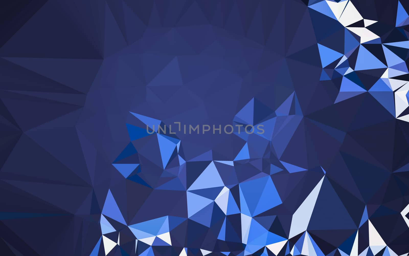 Abstract low poly background, geometry triangle by teerawit