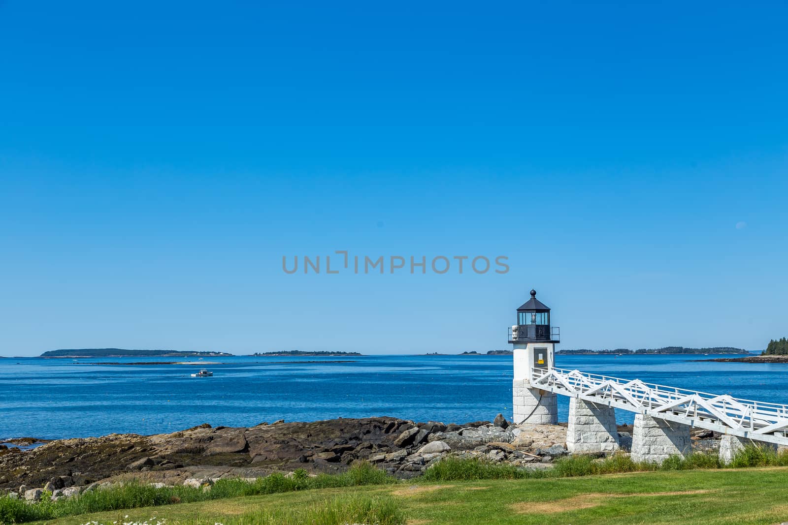 Marshall Point Light Station is a lighthouse at the entrance of Port Clyde Harbor in Port Clyde, Maine. The light station was established in 1832.