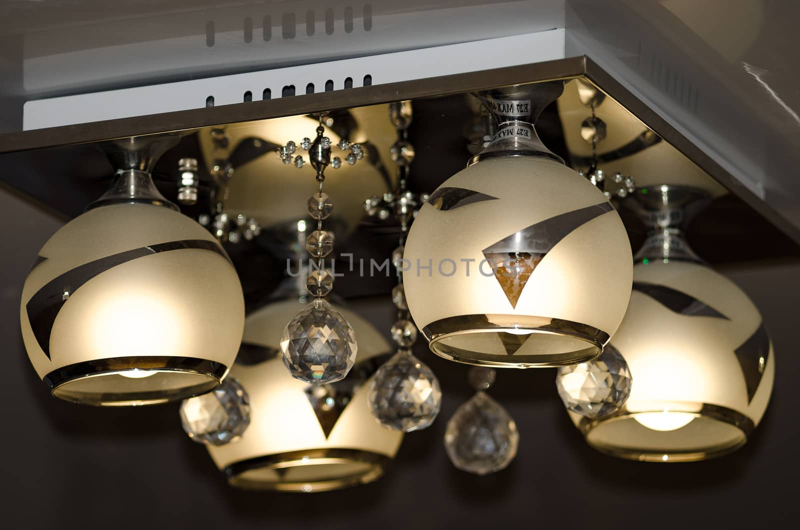Instruments, equipment for the interior lighting of the premises