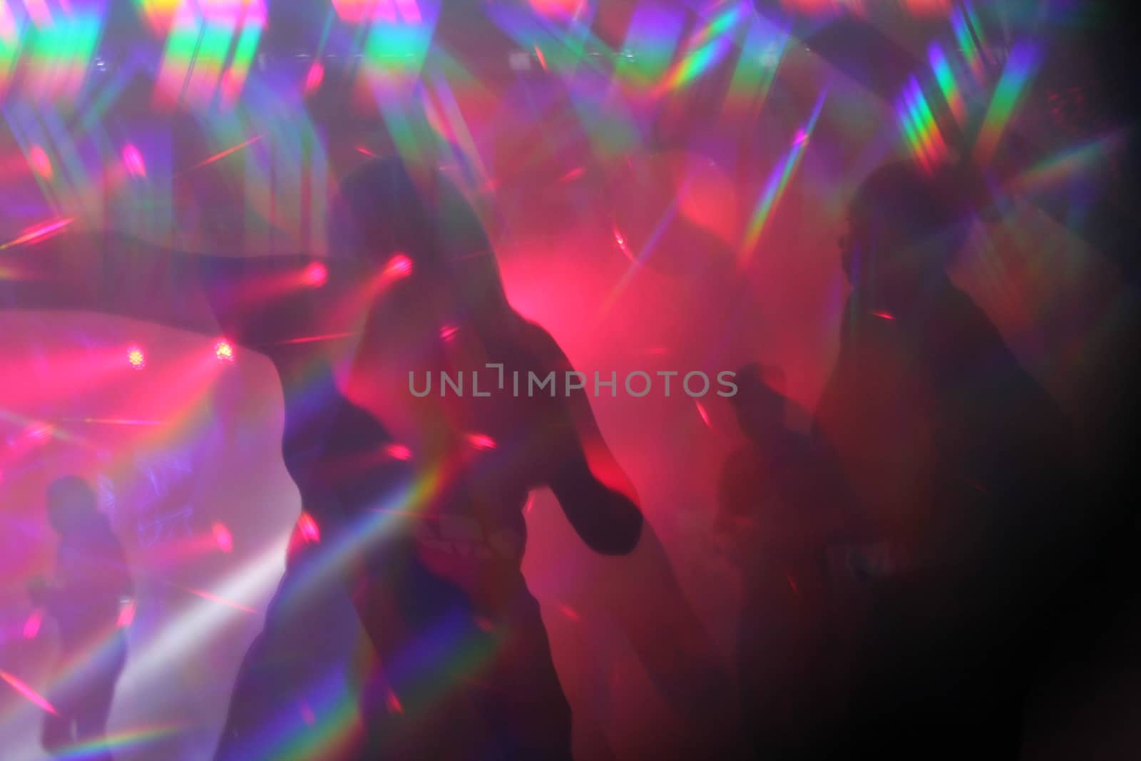 abstract lights nightclub dance party background lights and lasers